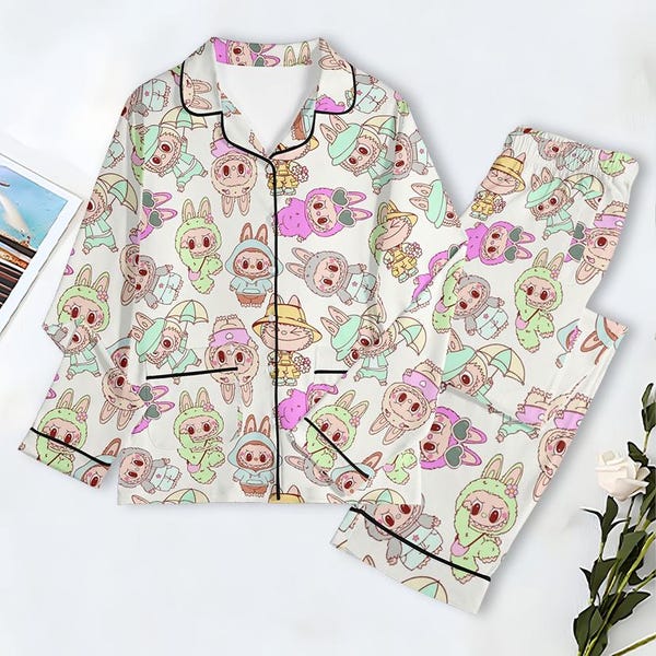Labubu Pyjamas Labubu Pajamas - Etsy