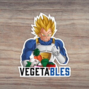 Super SSJ Vegeta  Sticker for Sale by Diodartshop