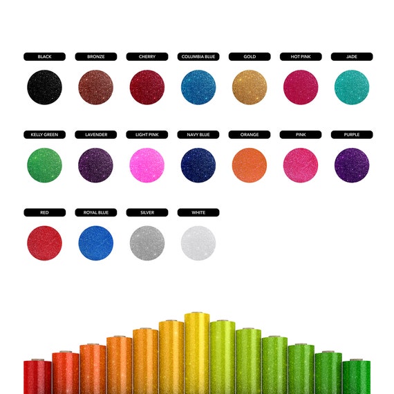 Custom Letter or Number T-Shirt Glitter Flake Heat Transfer, Sports Jersey Font, For Cotton, Cotton/Poly Blends, 100% Polyester Materials