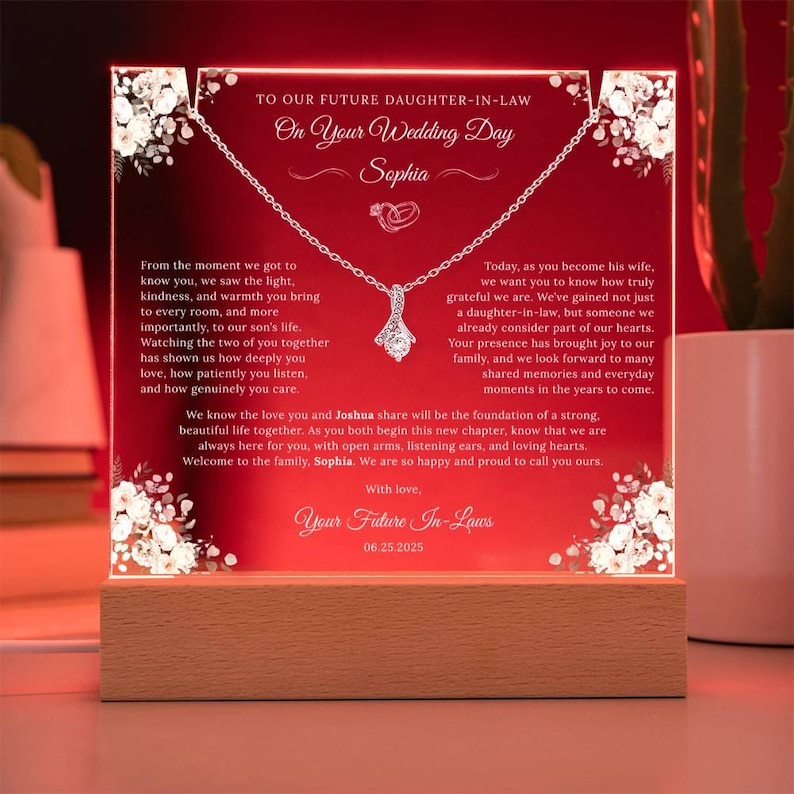 Last Minute Son And Daughter In Law Wedding Day Birthday Christmas