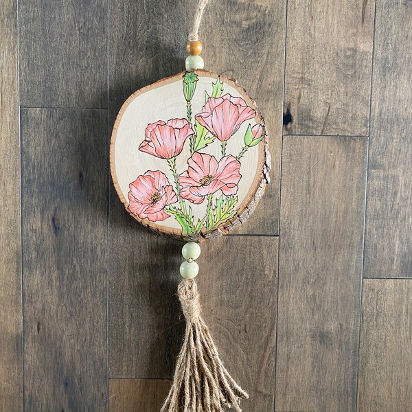 Wood Burned Art Etsy