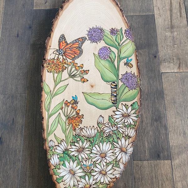 Wood Burned Art Etsy