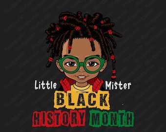 Little Mister, Mois de l'histoire des Noirs PNG (Téléchargement numérique)