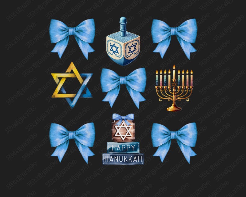 Hanukkah related items