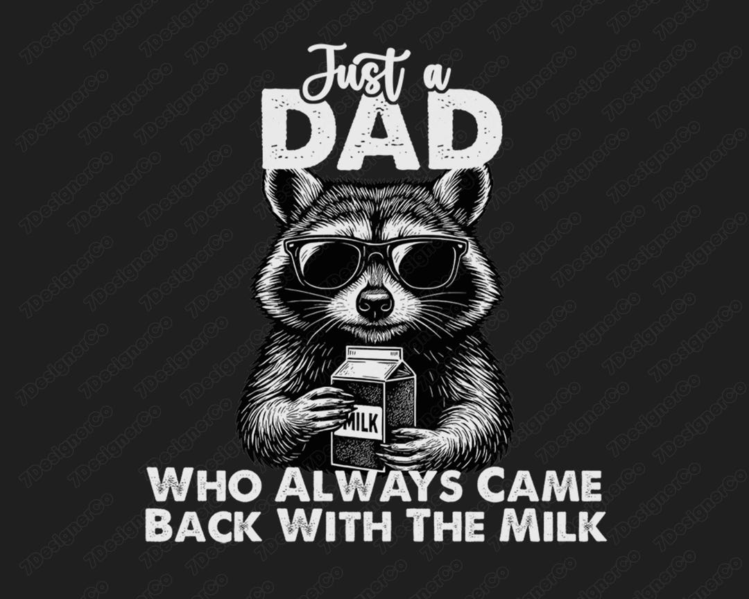 Funny Dad Raccoon PNG, Father's Day Design (digital Download) - Etsy