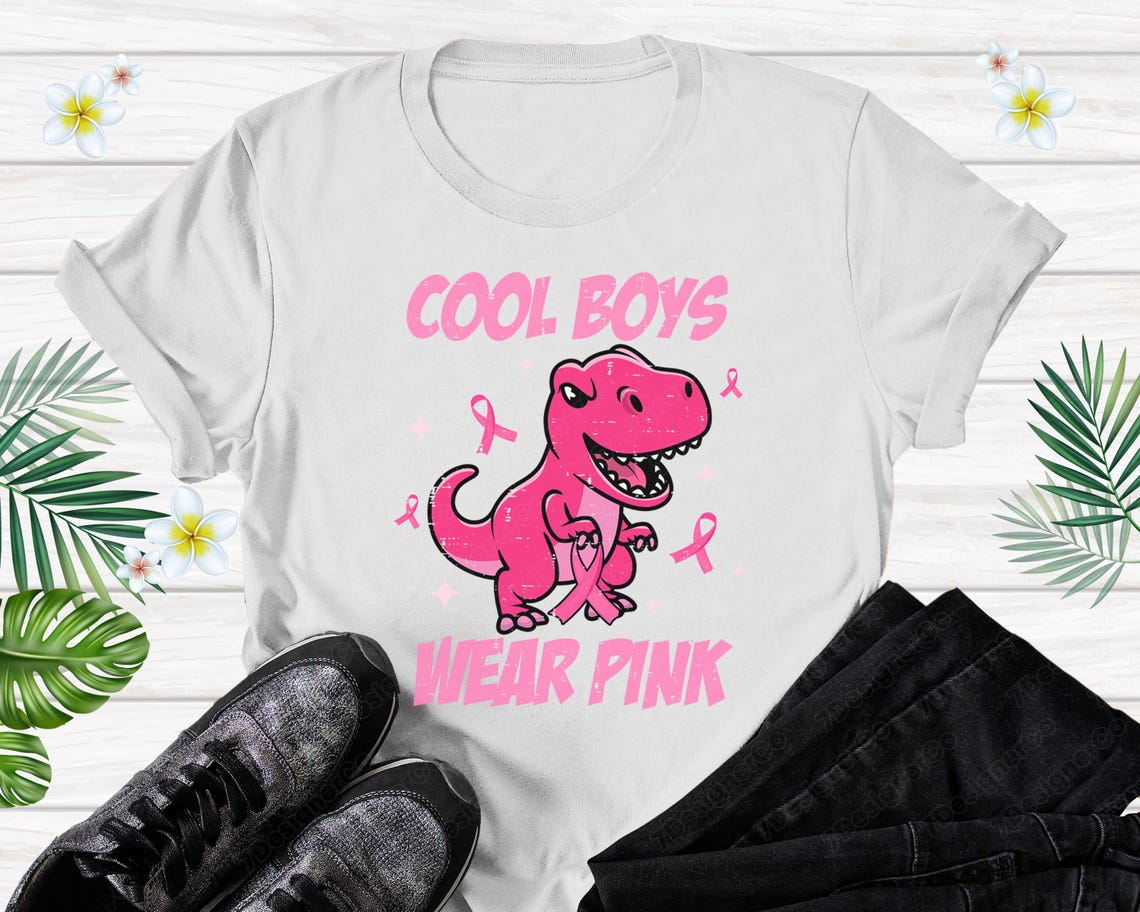 Coole Jungen Tragen Pink - Lässiges Rosa T-Shirt Für Jungs