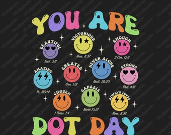 You Are Dot Day PNG, International Dot Day PNG, Happy Dot Day 2024, Dot Day PNG, You Are Dot Day Christian Hippie Face