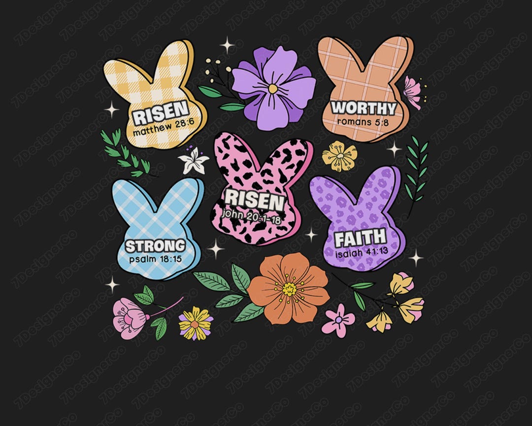 Faith The Rabbit Bunny Risen Faith PNG, Easter Day Png, Easter Png, Easter Bunny Png ...
