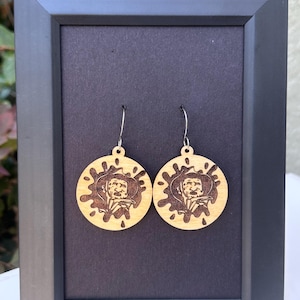 Nightmare on Elm Street Earrings--Spooky Jewelry for Horror Fans