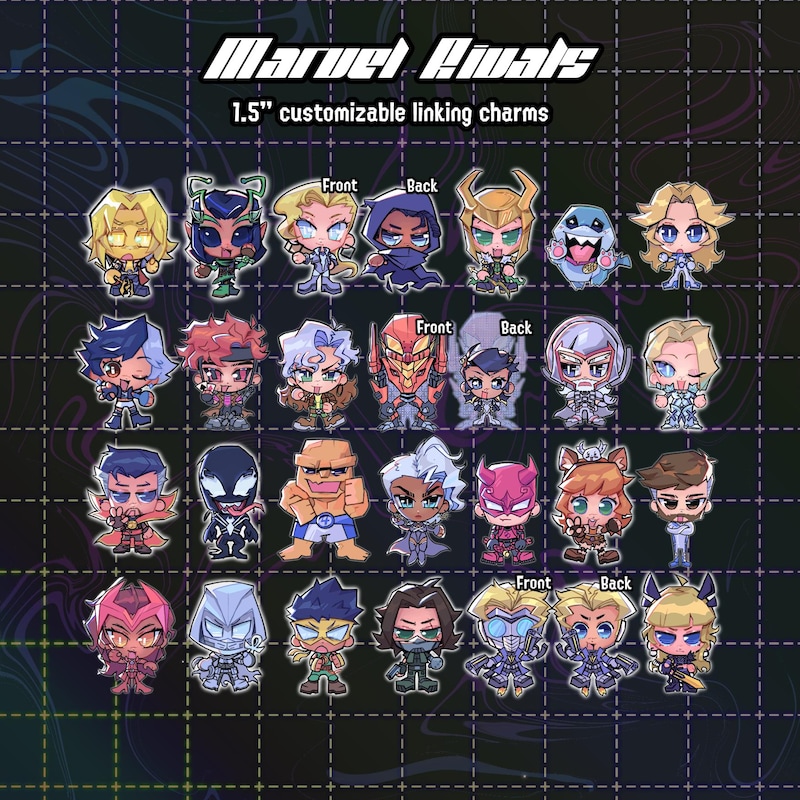 Marvels Rivals Accessories - Etsy