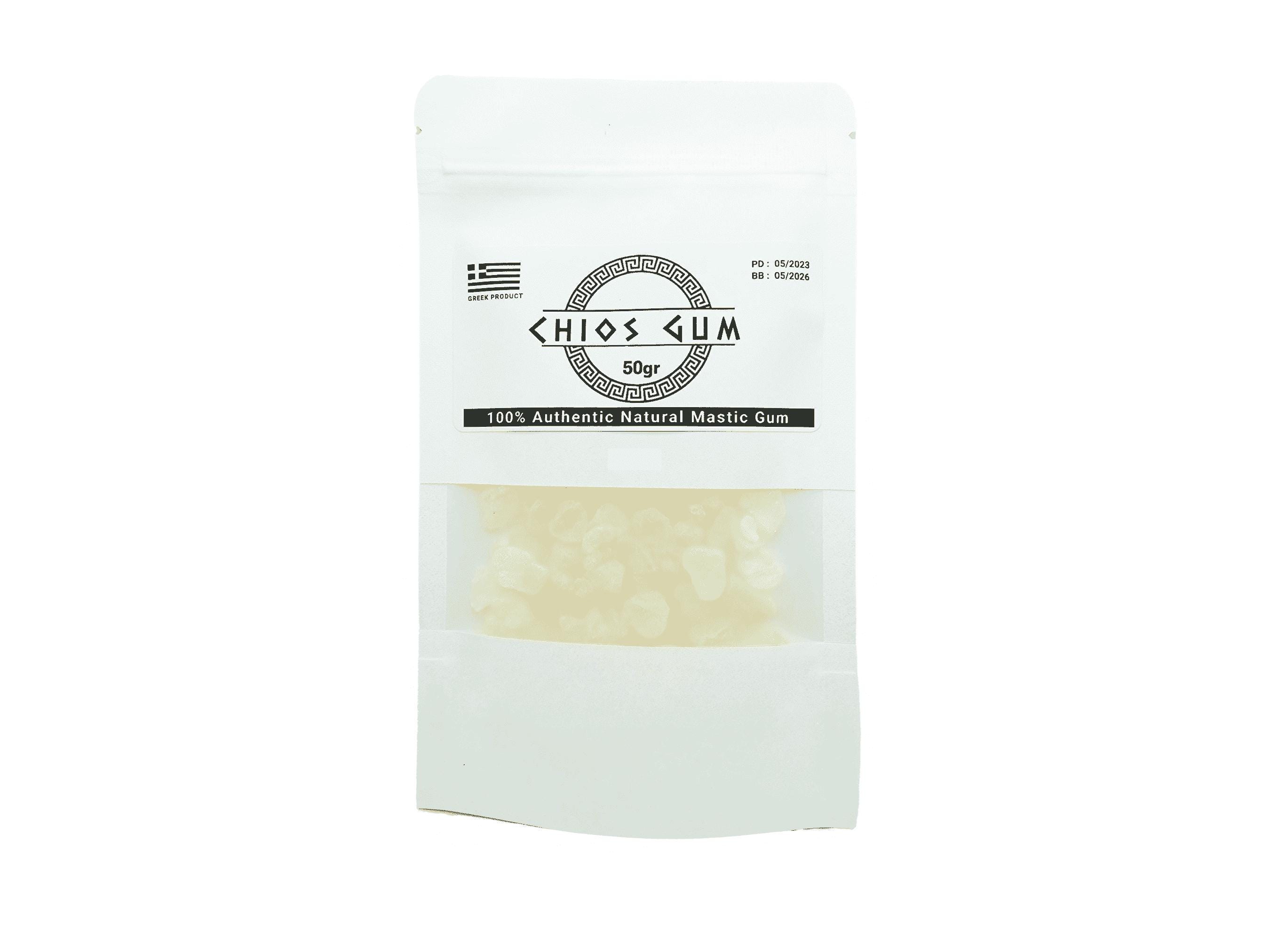 Chios Mastic Gum Tears 100% Natural, Organic Resin (50Gr)