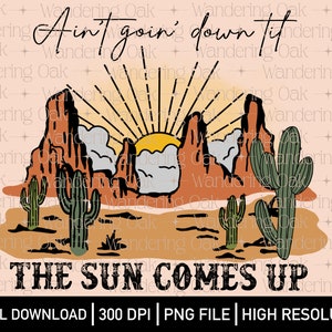 No bajará hasta que salga el sol PNG Música country PNG música country impresión de pantalla desierto amanecer png país sublimación desierto png