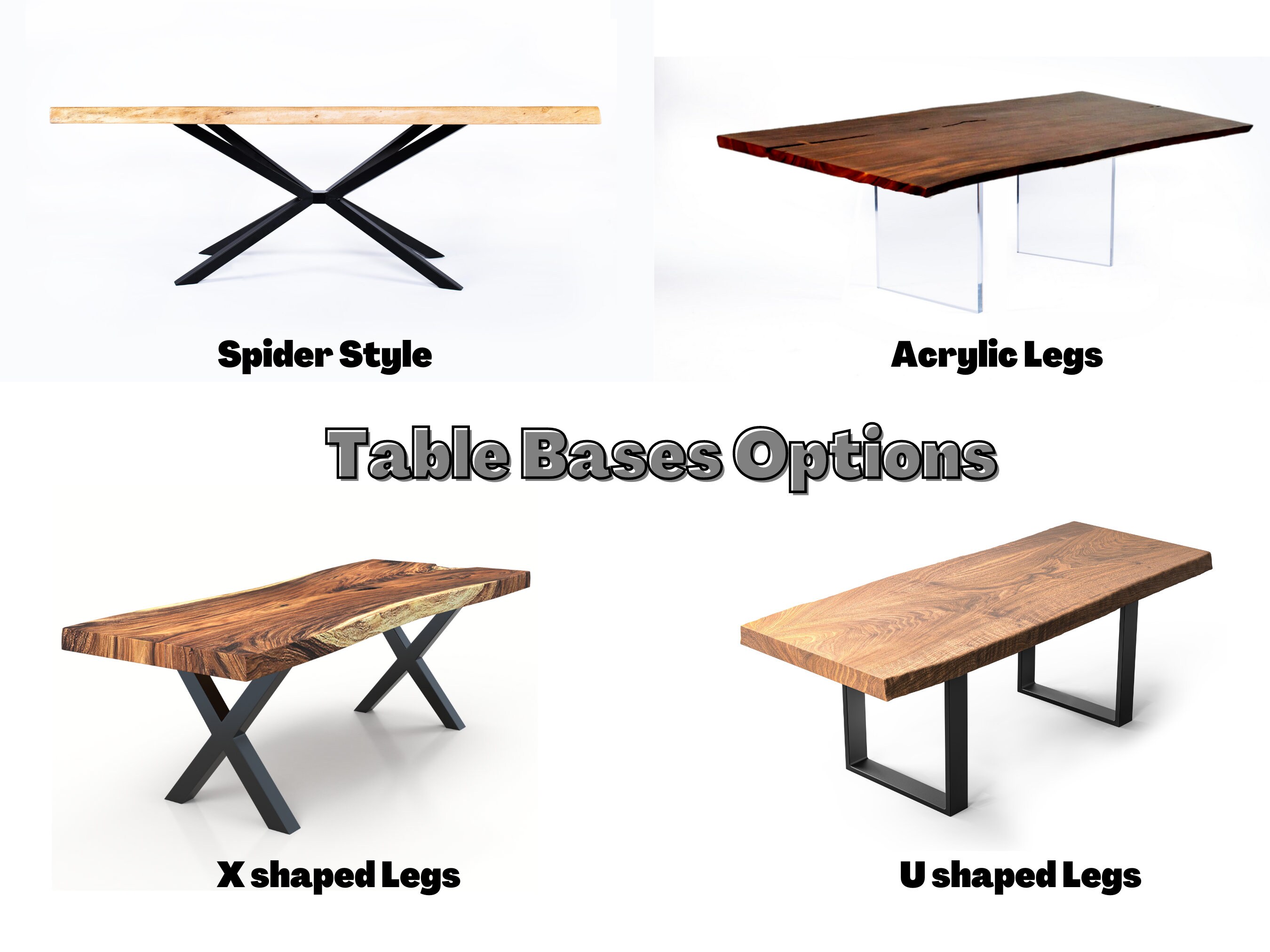 CUSTOM Epoxy Resin Dining Table, Custom Resin Wood Dining Table, Resin