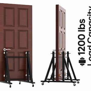 Heavy-duty Display Rack for Slabs & Doors | Industrial-grade Stand for ...