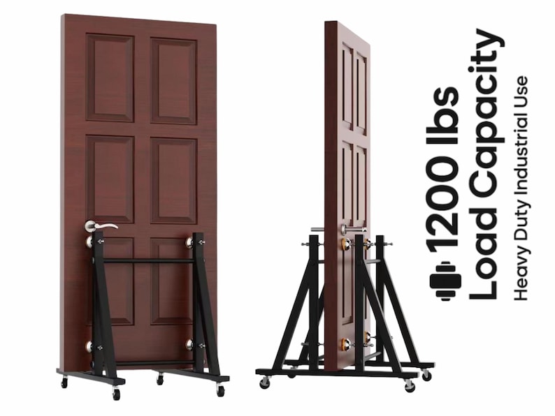 Heavy-duty Display Rack for Slabs & Doors | Industrial-grade Stand for ...