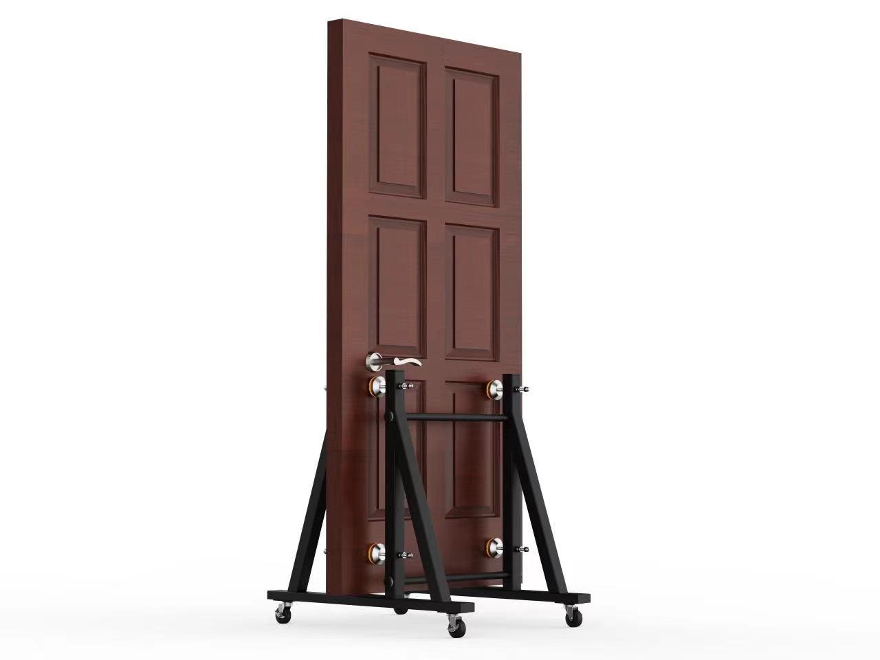 Display Stand for Heavy Duty Wood Slab, Wood Door, Glass Door, Display