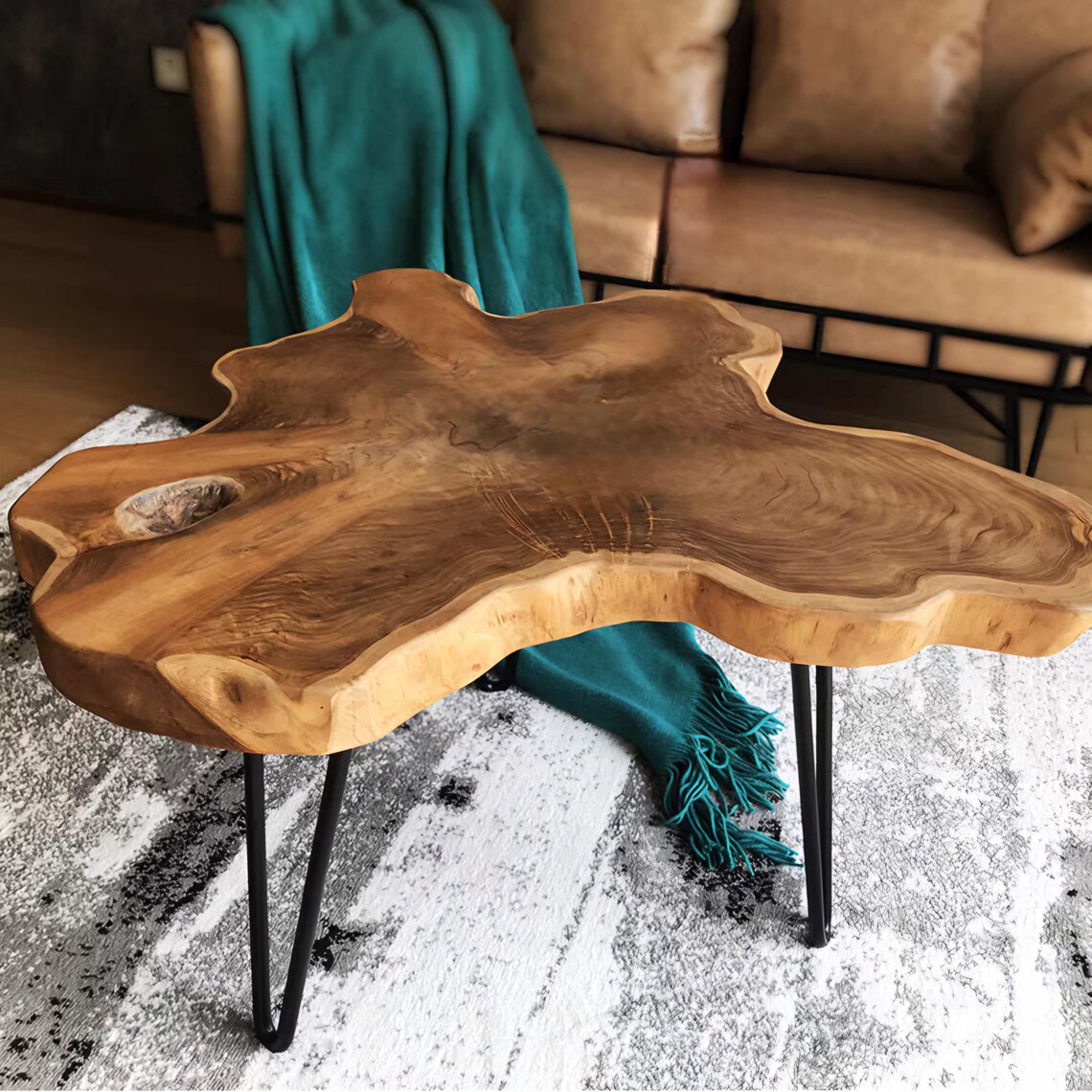 Tabble Live Edge Coffee Table, Live Edge Side Table, Live Edge Sofa Table ...