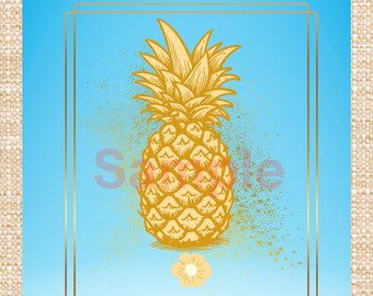 Blue Bliss: Piña dorada Descarga digital