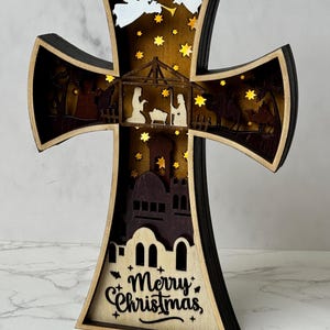 Unique Nativity Set Handmade, Nativity Scene Set Handmade, Nativity Ornament, Wooden Nativity Set