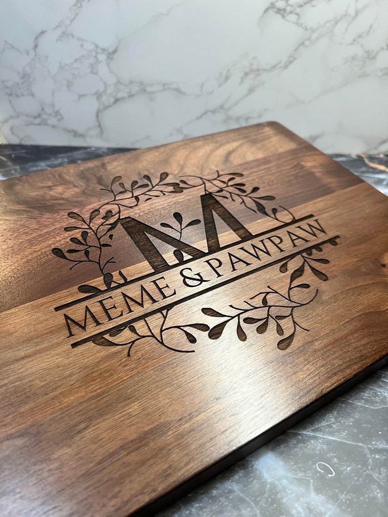 Custom Wooden Cutting Board, Custom Cutting Board Wedding, Custom Small Cutting Board,cutting boards, wood chopping board,charcuterie boards Garden Split