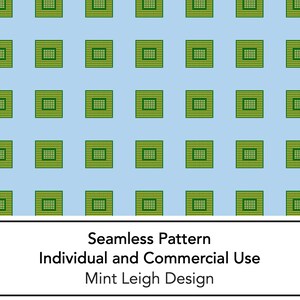 Computer Chips on Light Blue Background, Seamless Pattern for Fabric, Digital Download, Repeat Pattern, Seamless Design