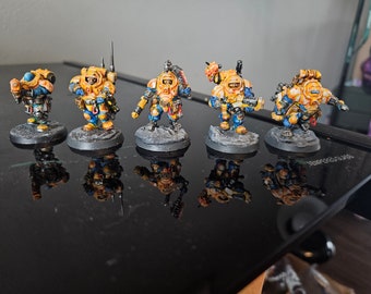 Leagues of Votann Hearthkyn Warriors X 10 Painted Miniature Models