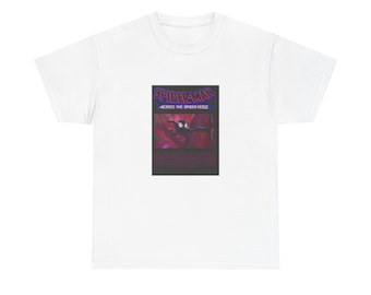Miles Morales Spider-Verse T-Shirt | Unisex Heavy Cotton Tee