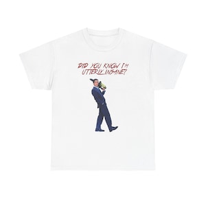 American Psycho "Wussten Sie, ich bin völlig verrückt?" | Unisex Heavy Cotton Tee