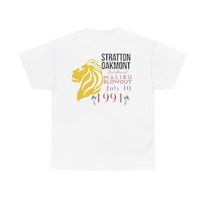 Vintage - Stratton Oakmont Malibu 1991 Blowout / Jordan Belfort / Wolf of Wall Street - Heavy Cotton Tee
