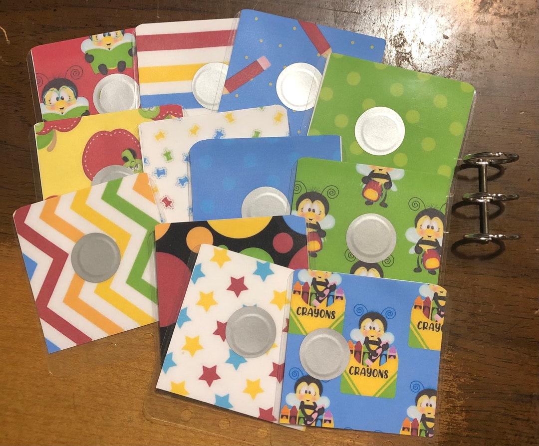 Scratcher Envelopes Booklet. Etsy