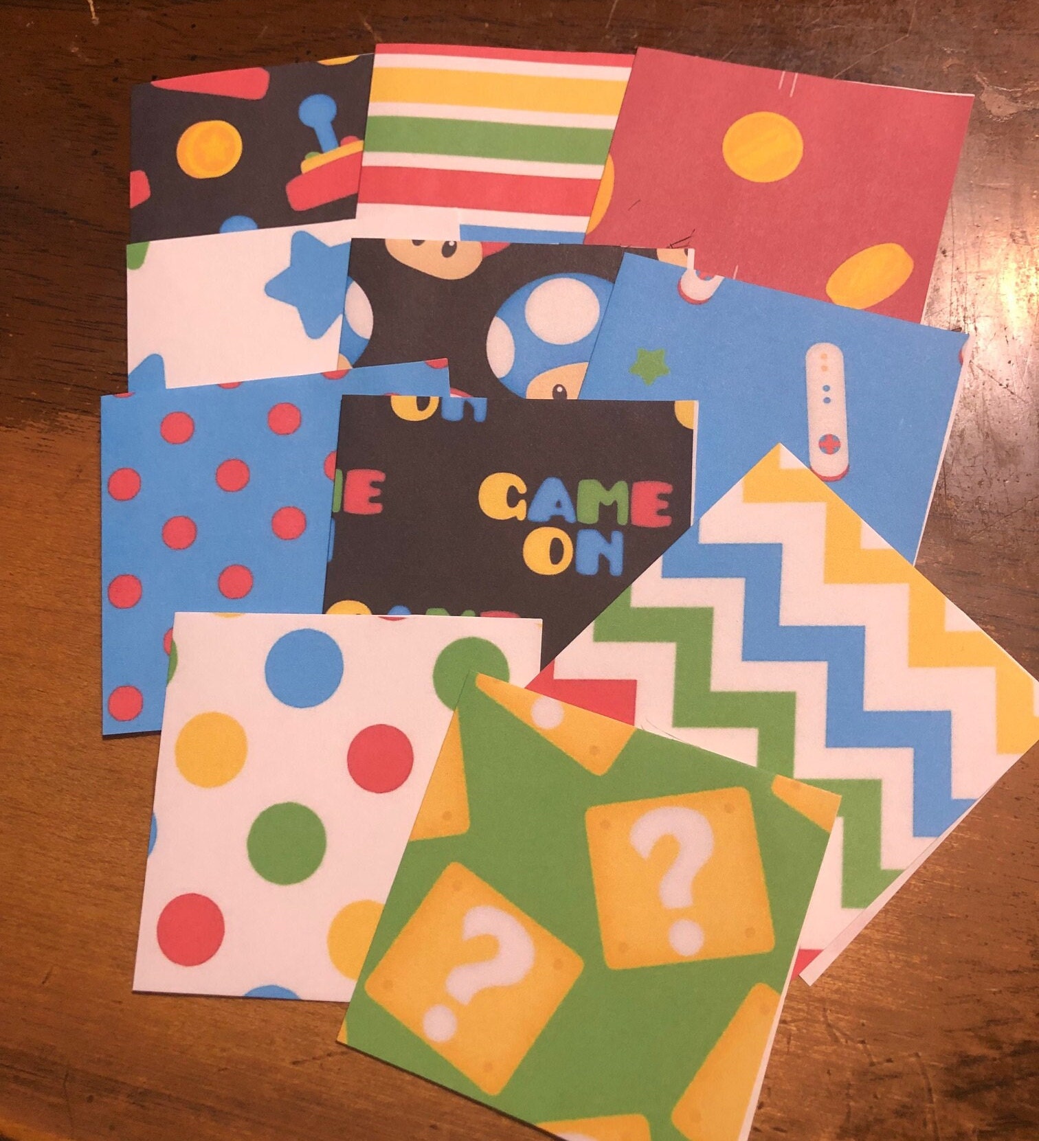 Scratcher Envelopes Booklet. Etsy