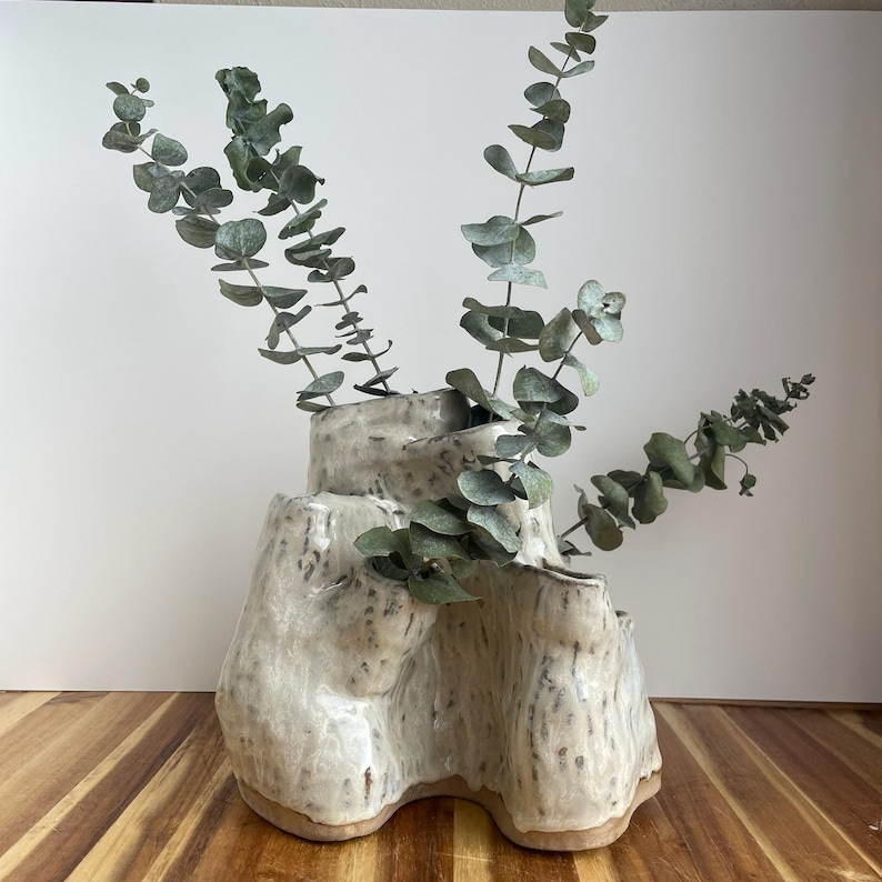 Handmade, Organic Ceramic Vase