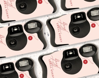 2 x Kodak Disposable Camera Wrap Cover birthday 2 x stickers  thirty 30th birthday **byo camera, sticker wrap only**