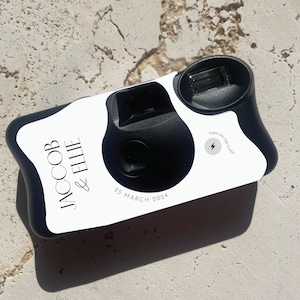 10 Kodak Einweg-Kamera-Aufkleber, personalisierte Hochzeitskamera, Unikate, **nur für Kodak Kameras**