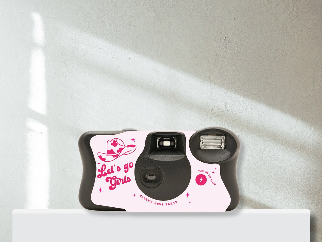 2 X Kodak Disposable Camera Wrap Cover Hens Party Let's Go Etsy