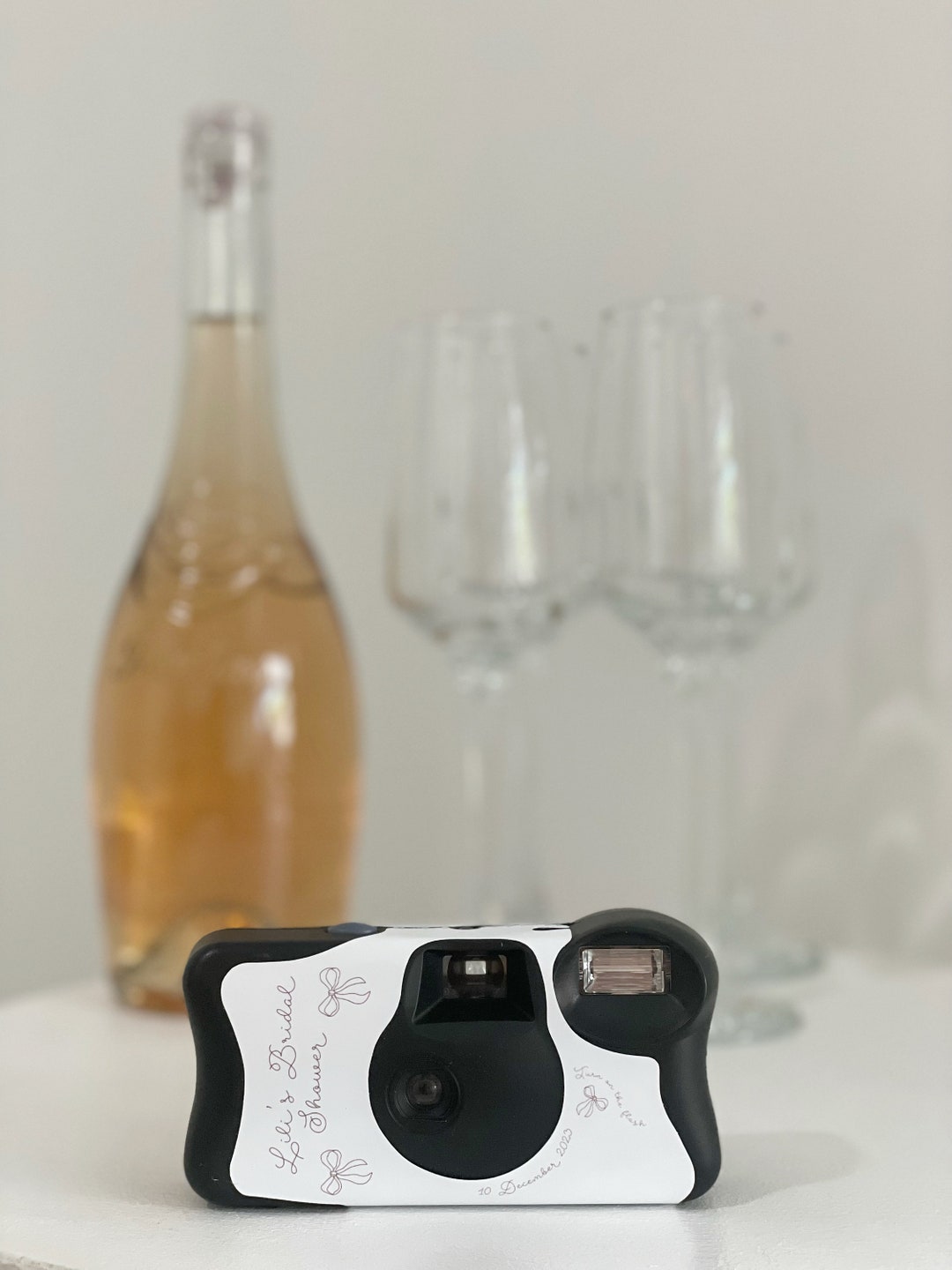 2 X Kodak Disposable Camera Wrap Cover Stickers Sparkle Black Etsy