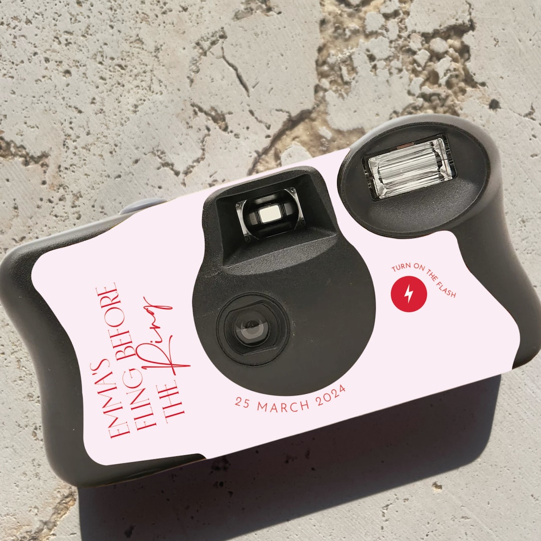 2 x Fundas desechables para cámara Kodak para despedida de soltera, rosa y  roja *solo funda para cámara, no incluye cámara* - Etsy México, image size:1080x1080