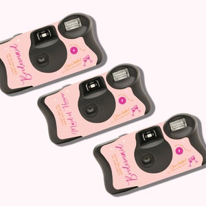 Bridesmaid/ maid of honour proposal. Will you be my bridesmaid, Kodak disposable camera wrap. Customised wrap only image 2