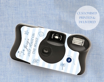 2 x Fundas desechables para cámara Kodak ÚLTIMO BRINDIS en la fiesta de la costa 2 x pegatinas **trae tu cámara, solo envoltorio de pegatinas**