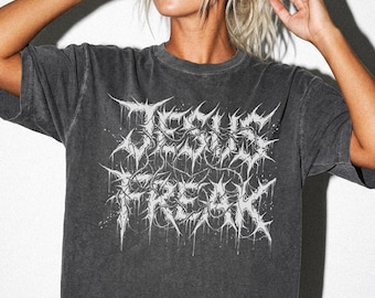 Jesus Freak Shirt Christian Graphic Tee Bold Faith Shirt Jesus Lover Gift Christian Apparel Worship Shirt Bible Believer Gift Faith Clothing