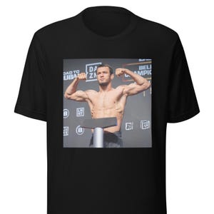 Usman Nurmagomedov T-Shirt | Gift For Men | UFC MMA Training Shirt | Unisex Shirt | 100% Cotton | Khabib Umar Islam