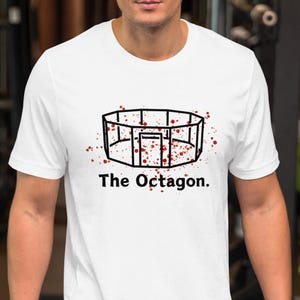 The Octagon T-Shirt | Gift For Men | UFC MMA Training Shirt | Unisex Shirt | 100% Cotton | Khabib Umar Islam