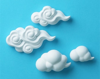 Aimants de nuage en étain aimants de nuage en céramique aimant en