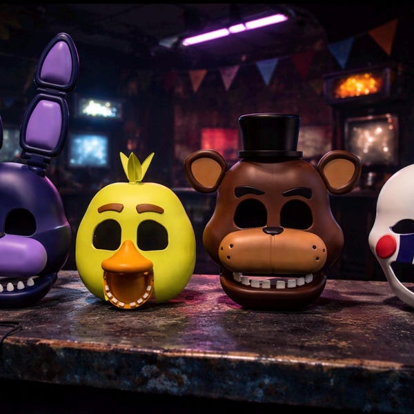 Freddy Fazbear 3d Print Costume - Etsy