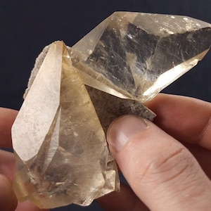 Calcite crystal from Elmwood mine, Tennessee 173g