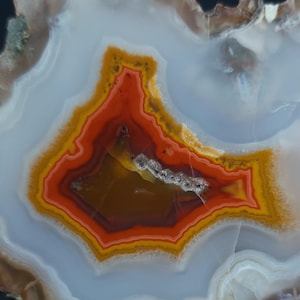 Agate slice from Morocco 11oz