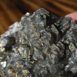 Calcite and Pyrite from Hubei Province, China, 2lbs 2oz