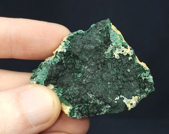 Fibrous Malachite from Rep. of Congo 48g