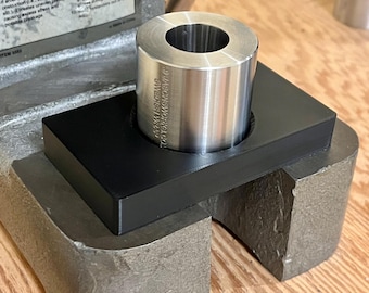 Herramienta para anillos de monedas: Soporte de troqueles para prensa de husillo
