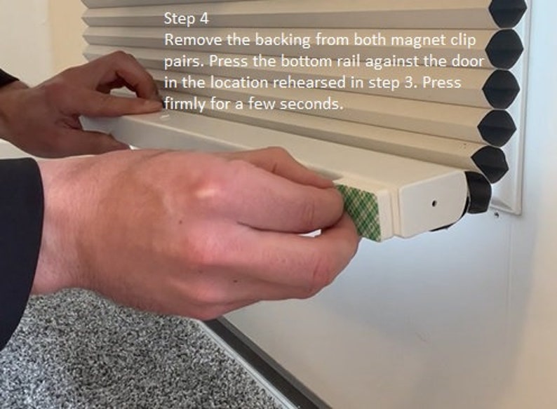 Blindmag Door Blind Hold Down Etsy